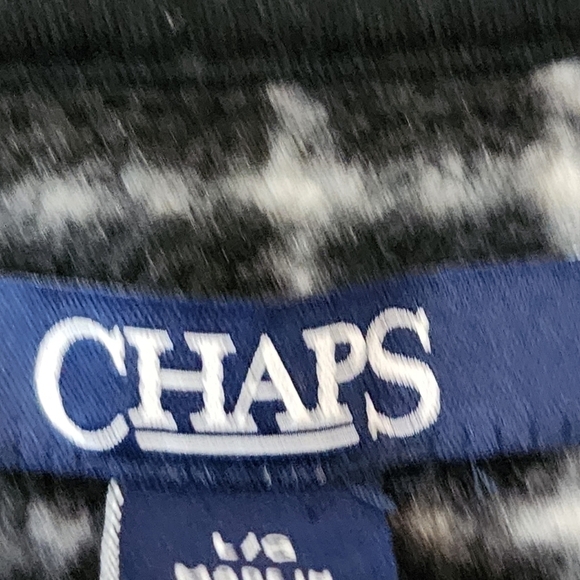 Chaps Women’s Full Zipper Plaid Fleece Vest With Pockets Size Large - Picture 7 of 9